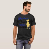 T-shirt Duck Butt Quack Drôle cadeau T I Costume labrador  (Devant entier)
