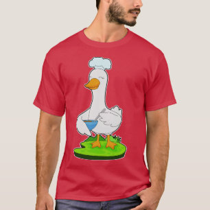 T-shirt Duck Chef Bowl