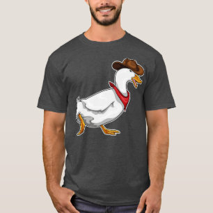 T-shirt Duck Cowboy Cowboy casquette