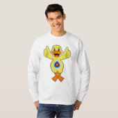 T-shirt Duck Darts Bullseye (Devant entier)