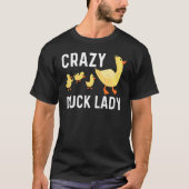 T-shirt Duck Designs For Women Maman Farm Duckling Proprié (Devant)