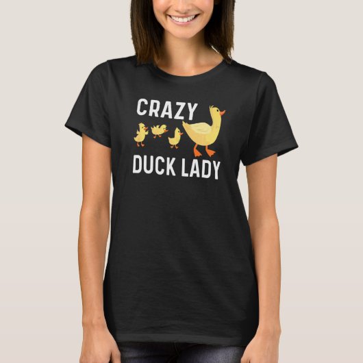 T-shirt Duck Designs For Women Maman Farm Duckling Proprié (Devant)