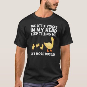 T-shirt Duck Designs Pour Hommes Femmes Propriétaire De Ca