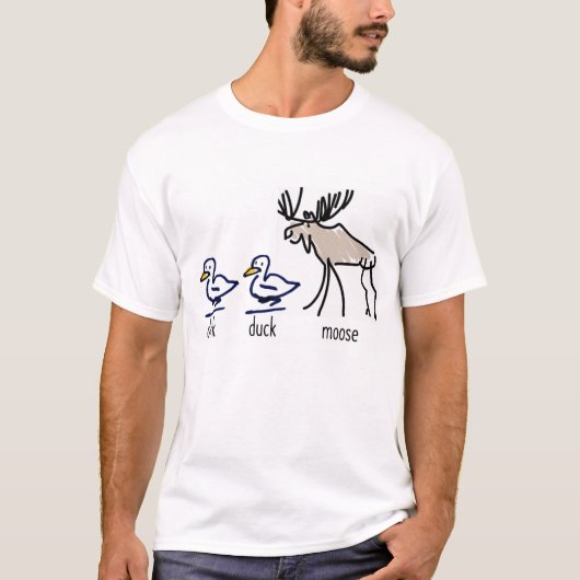 T-shirt Duck Duck Moose (Devant)