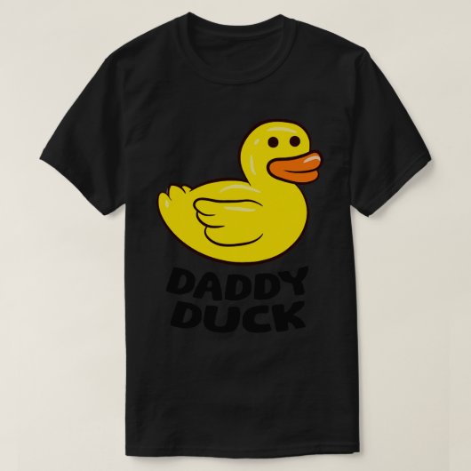 T-shirt Duck Funny Daddy (Design devant)