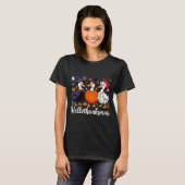 T-shirt Duck Halloween Thanksgiving Christmas Happy Hallot (Devant entier)