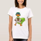 T-shirt Duck Hero Cape (Devant)