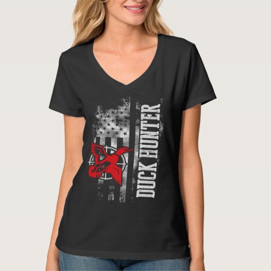 T-shirt Duck Hunting Season  Hunter (Devant)