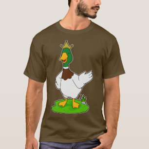 T-shirt Duck King Crown