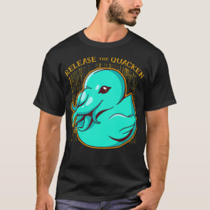 T-shirt Duck Kraken Monster Mutant tête de chien tête de c