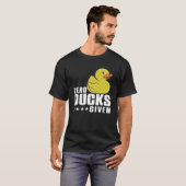T-shirt Duck Lover Funny Duck Zero Ducks Donné Enfants (Devant entier)