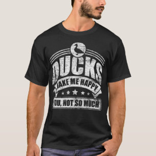 T-shirt Duck Make black labrador labrador