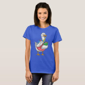 T-shirt Duck Math Teacher Ruler (Devant entier)