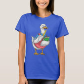 T-shirt Duck Math Teacher Ruler (Devant)