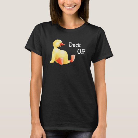 T-shirt Duck Off (Devant)