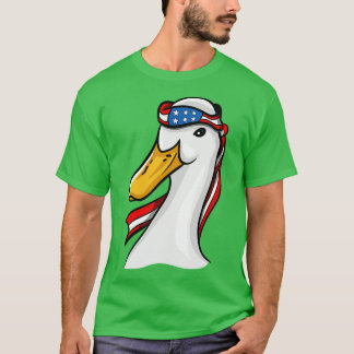 T-shirt Duck Patriotic USA