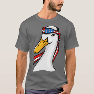 T-shirt Duck Patriotic USA