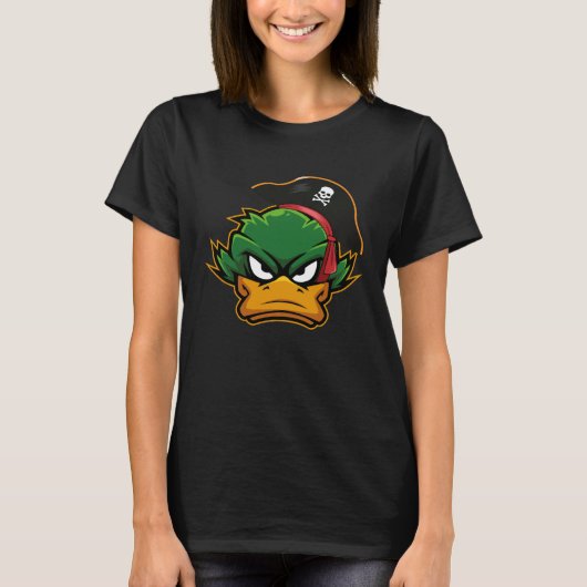 T-shirt Duck Pirate Farmer Duck Day Wild Duck 3 (Devant)
