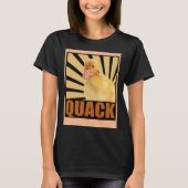 T-shirt Duck Quack Poultry Breeder Runner Duck (Devant)