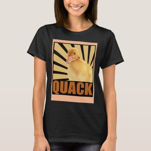 T-shirt Duck Quack Poultry Breeder Runner Duck (Devant)