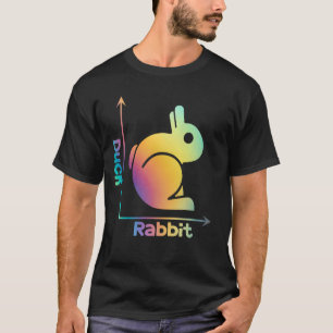 T-shirt Duck Rabbit Illusion optique Science Math Gee Nerd