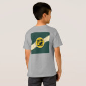 T-shirt Duck Skate Co. Cool Cartoon Skater (Dos entier)