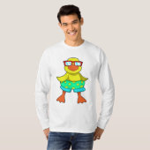 T-shirt Duck with Swim ring & Sung (Devant entier)