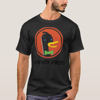 T-shirt Duckduckgo Privacy Web Browser For Internet  