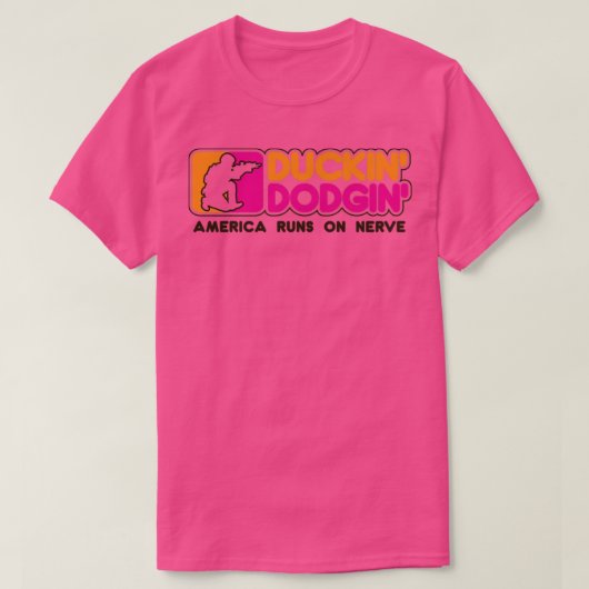 T-shirt Duckin et Dodgin US Army (Design devant)