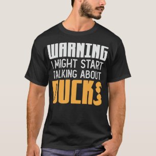 T-shirt Duckling Blague Duck Dit Canards