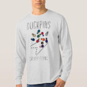 T-shirt DUCKPINS - Pour toujours voler (Devant)