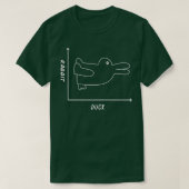 T-shirt DuckRabbit Graph 1 (Design devant)