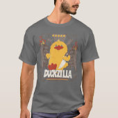 T-shirt Duckzilla Funny Duck Attack par Tobe Fonseca (Devant)