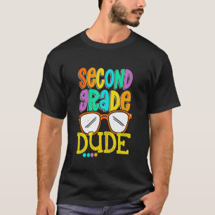 T-shirt Dude Deuxième Année Premier Jour Retour À L'École