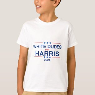 T-shirt Dudes Pour Kamala Harris 2024 Retro Button Electio