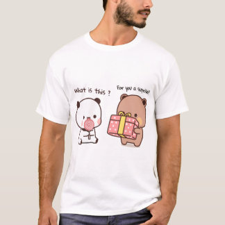 T-shirt Dudu Bear Surprenant Son Amour Bubu Pandaâ  budge