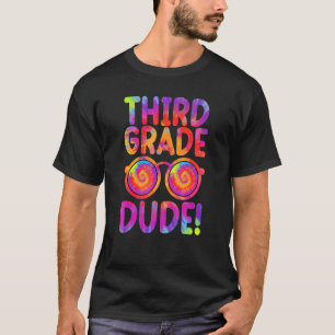 T-shirt Dué De Troisième Année Retour À L'École Premier Jo