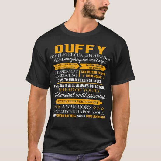 T-shirt DUFFY complètement inexplicable (Devant)