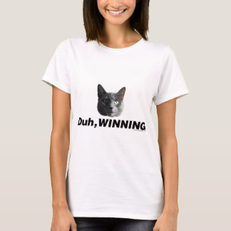 T-shirt Duh gagnant