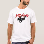 T-Shirt duiken (Voorkant)