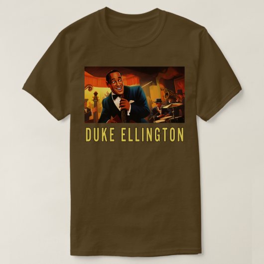 T-shirt Duke Ellington (Design devant)