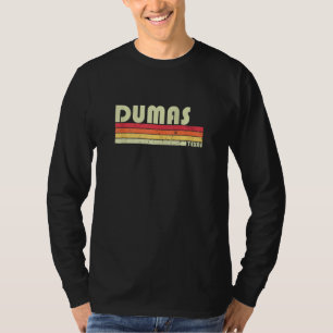 T-shirt DUMAS TX TEXAS Funny City Accueil Racines Cadeau R