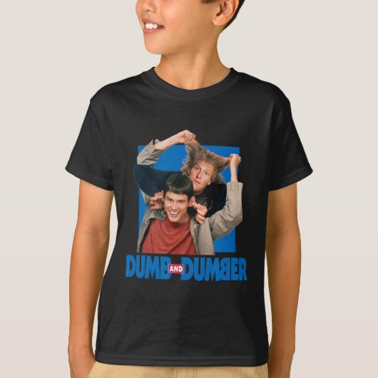 T-shirt Dumb Et Dumber - Lloyd Christmas Et Harry Dunne (Devant)