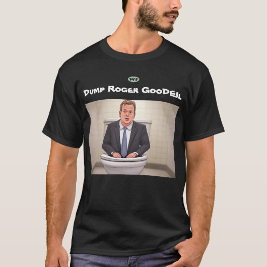 T-shirt Dump Roger Goodell (Devant)