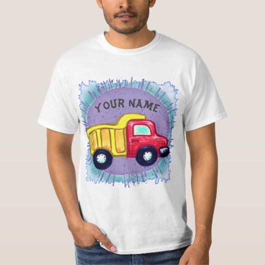 T-shirt Dump Truck  (Devant)