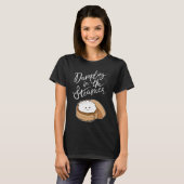 T-shirt Dumpling dans la Marmite Annonce de Grossesse Mig (Devant entier)
