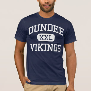 T-shirt Dundee - Vikings - lycée - Dundee Michigan