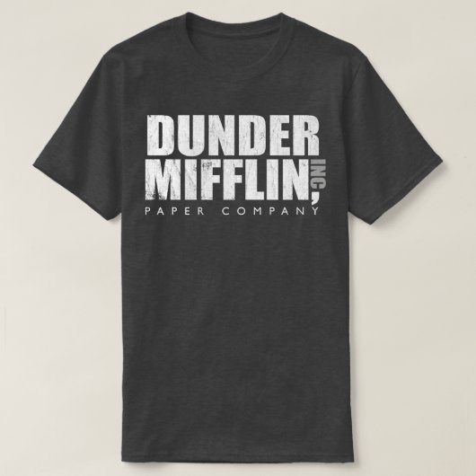 T-shirt Dunder MifflinBureau (Design devant)