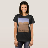 T-shirt Dune de sable de Gobi (Devant entier)