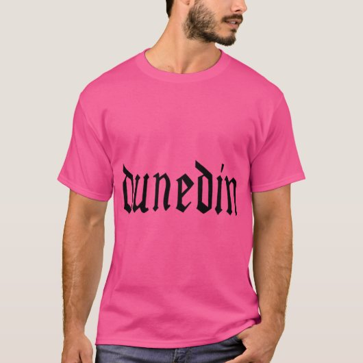 T-shirt Dunedin gothique (Devant)